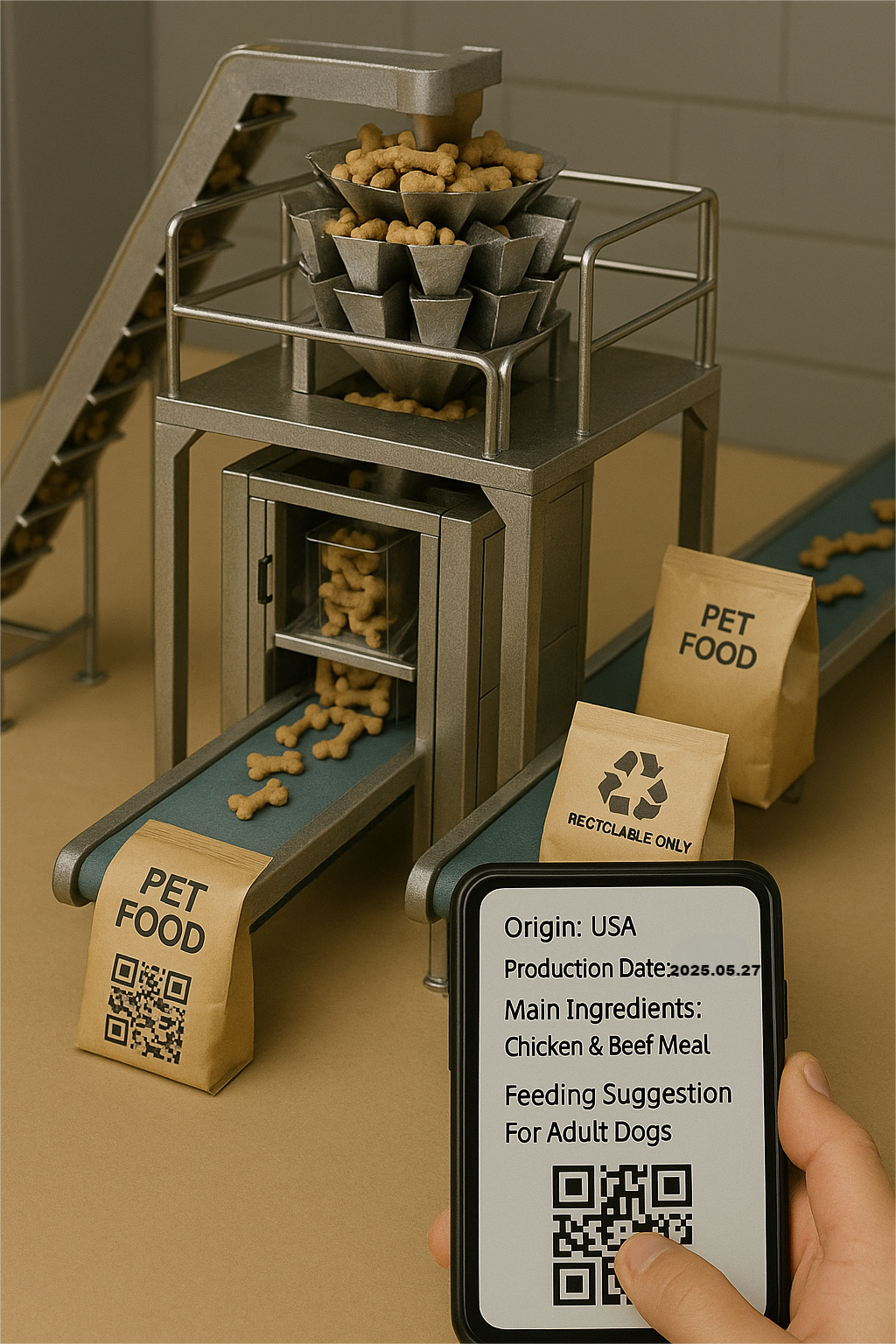 dog food package machines