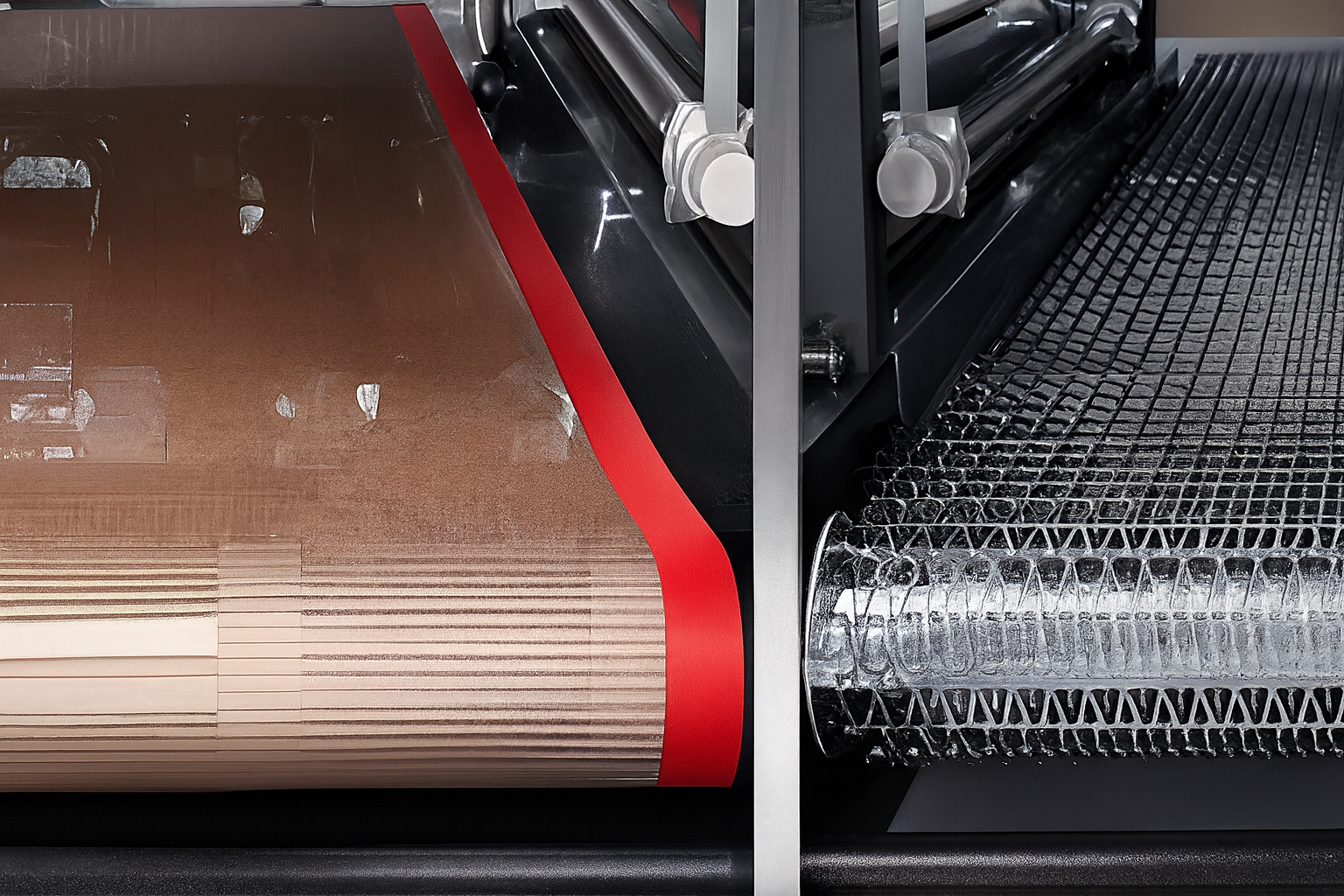 Mesh belt conveyor