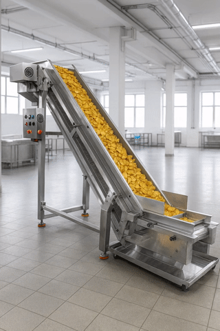 Stainless steel conveyor