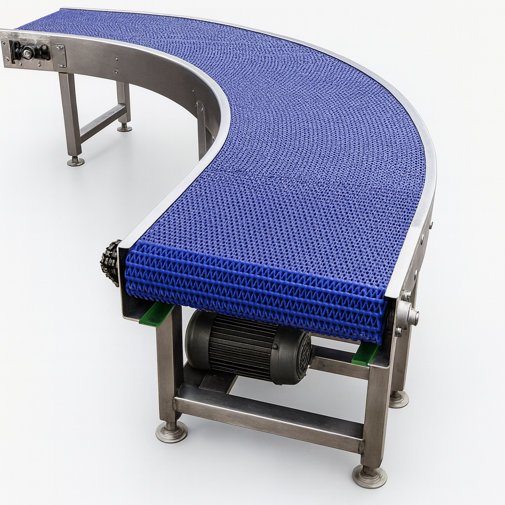 cruved conveyor