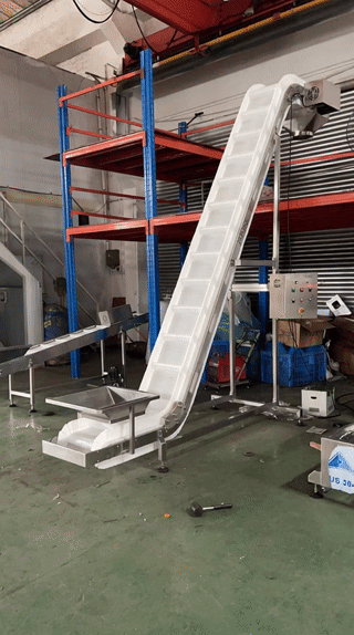 inclined conveyor