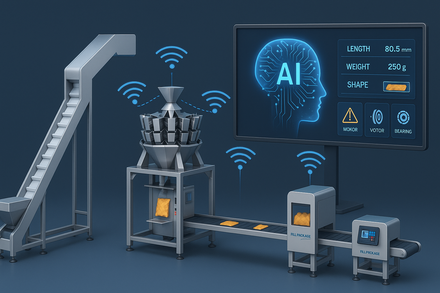 package machine AI systerm