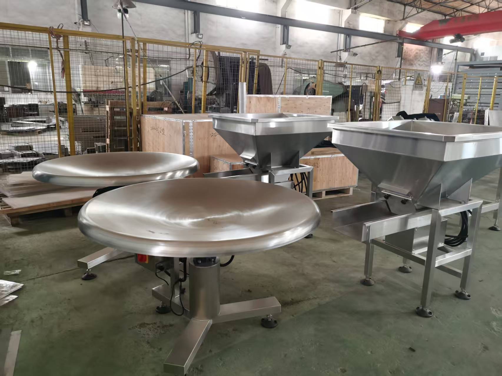Industrial lazy susan turnable
