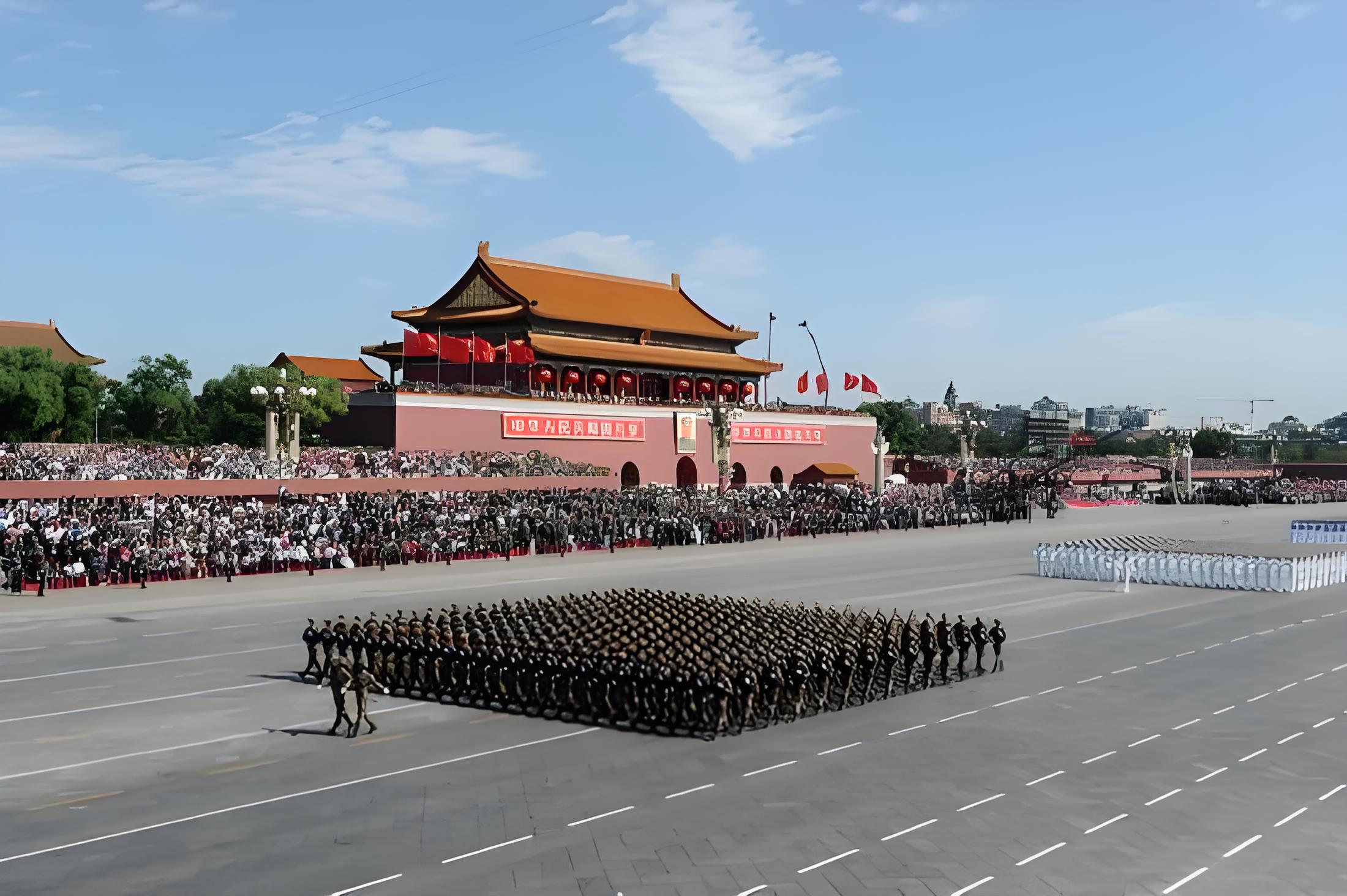Chinese military parade