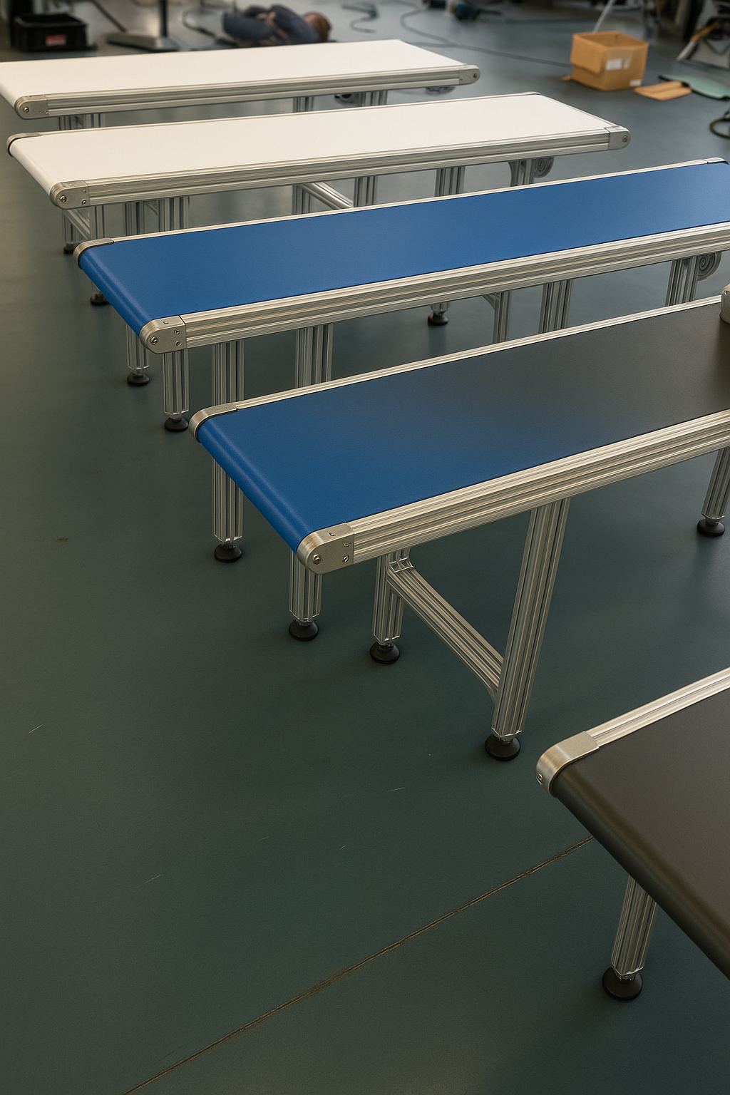 Flat belt conveyor