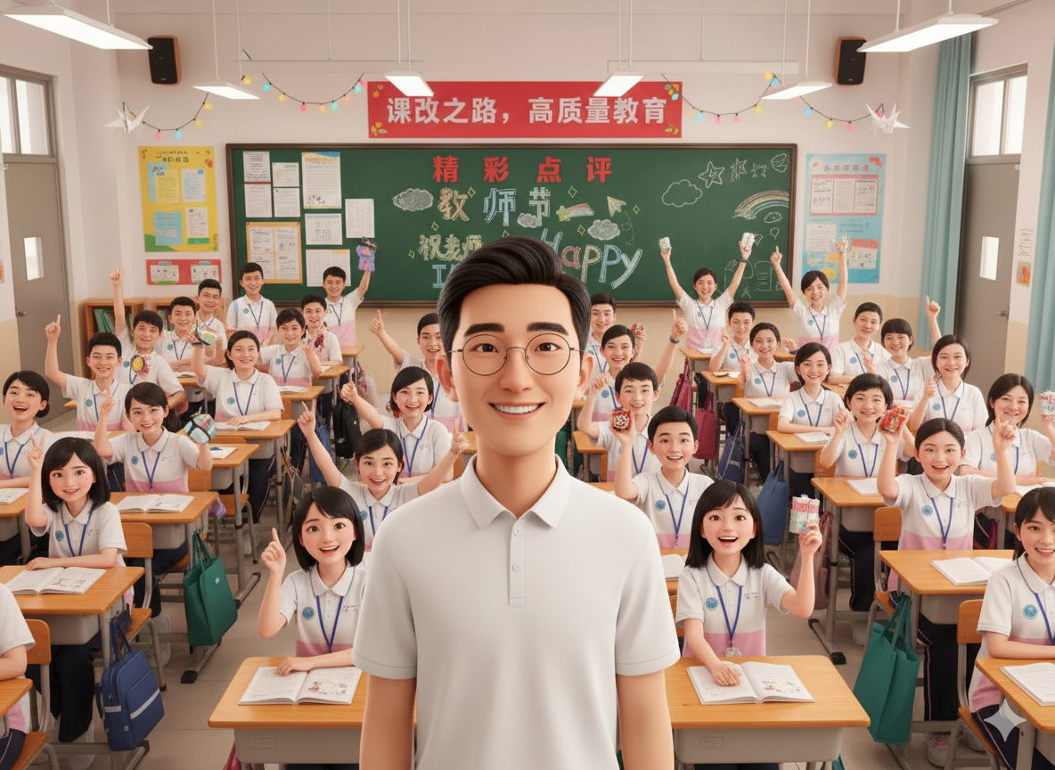 يوم المعلم السعيد