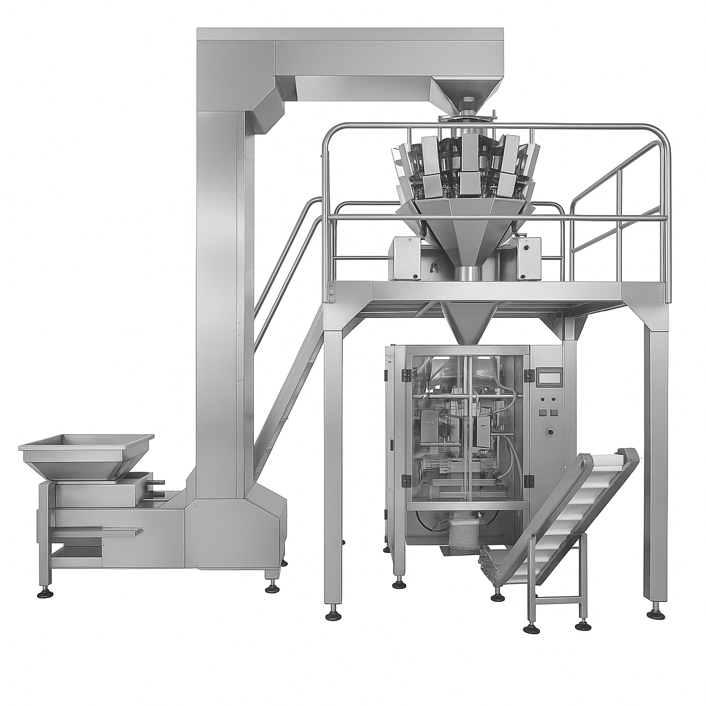 complete-conveyor-system-multihead-weigher-vffs-machine