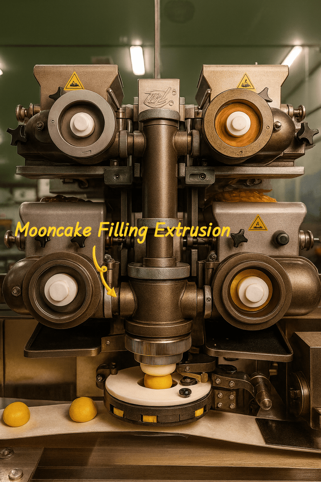 ay keki dolgu ekstrüzyonu