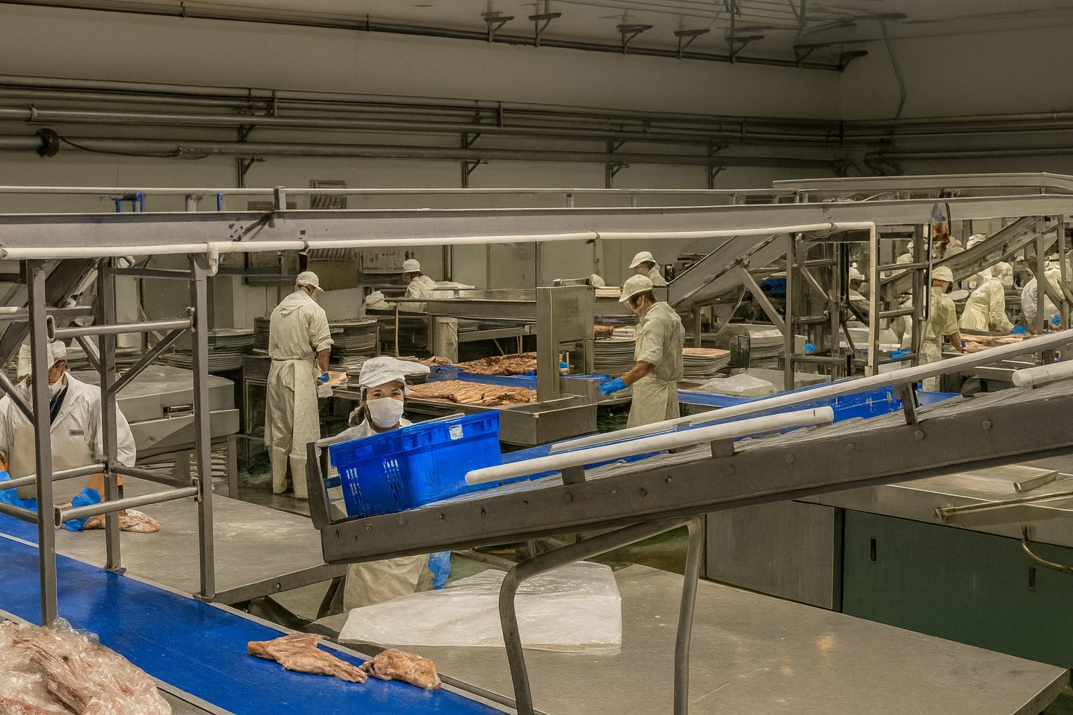 Food Processing – Poultry Cutting Line