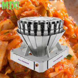 Screw feeder weigher for mix food