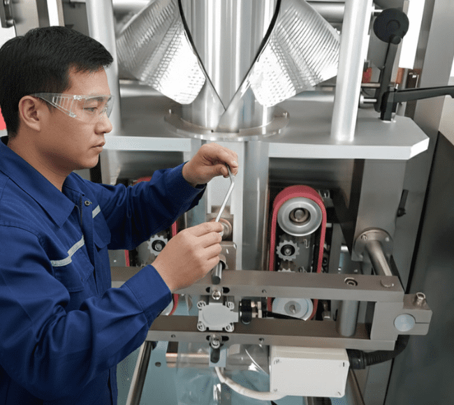 Reemplazo del formador de bolsas