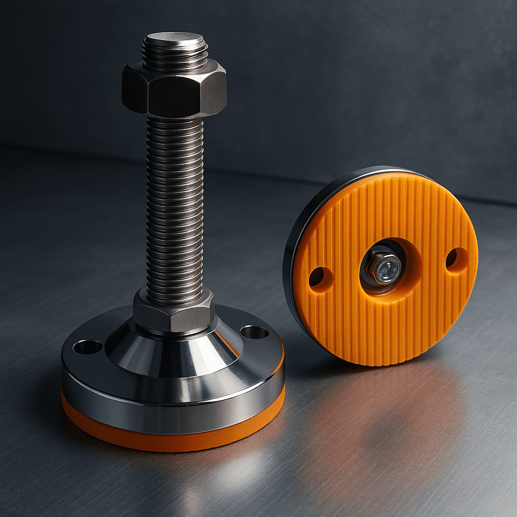 Heavy duty adjustable feet