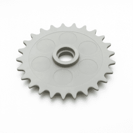 Piñón de plástico