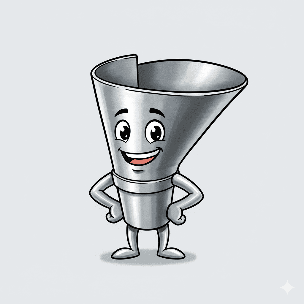 hombro conformado de acero inoxidable