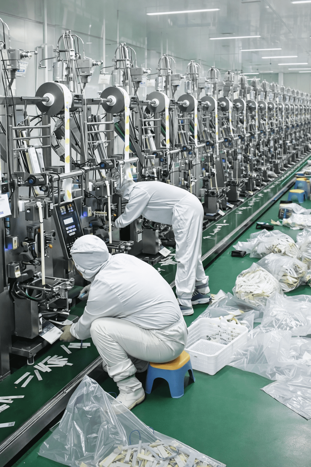 Food manufacturing · Granule sachets