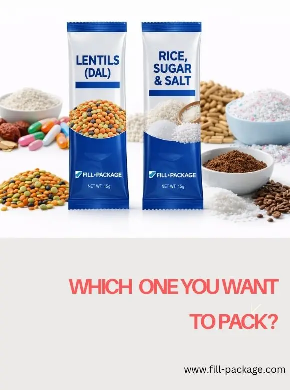 Round Corner Granule Packing Machine