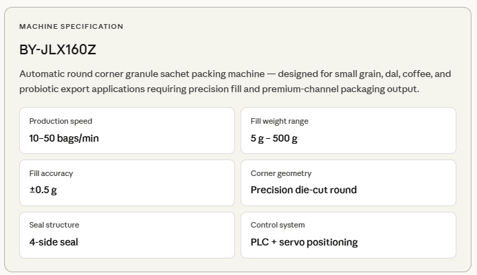 Sachet Package Machine
