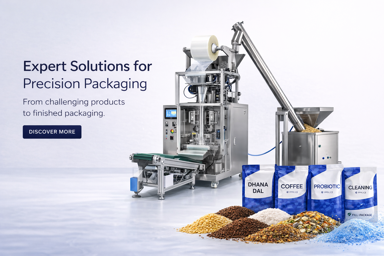 Sachet package machine