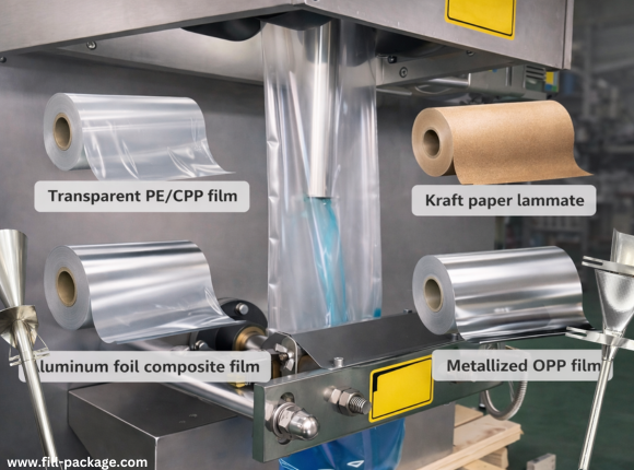 Application film for Package Machine Former Seting