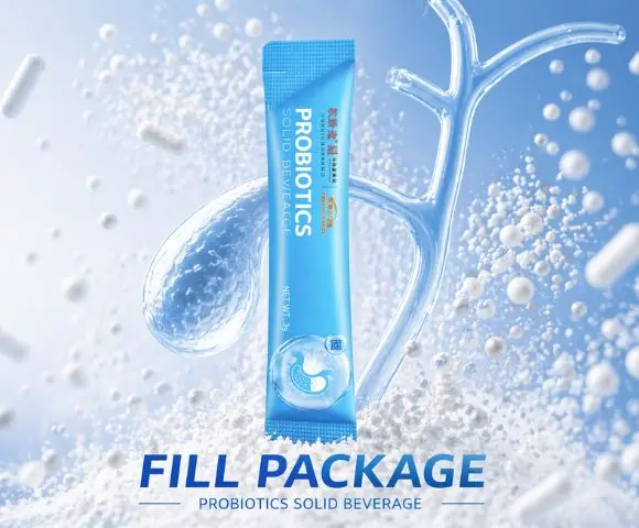 sachet powder filling machine pharmaceutical probiotic powder packaging