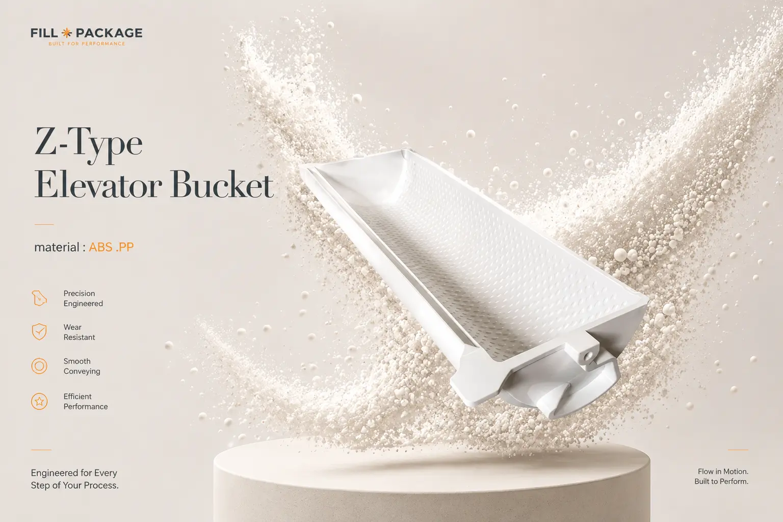 z type elevator bucket material