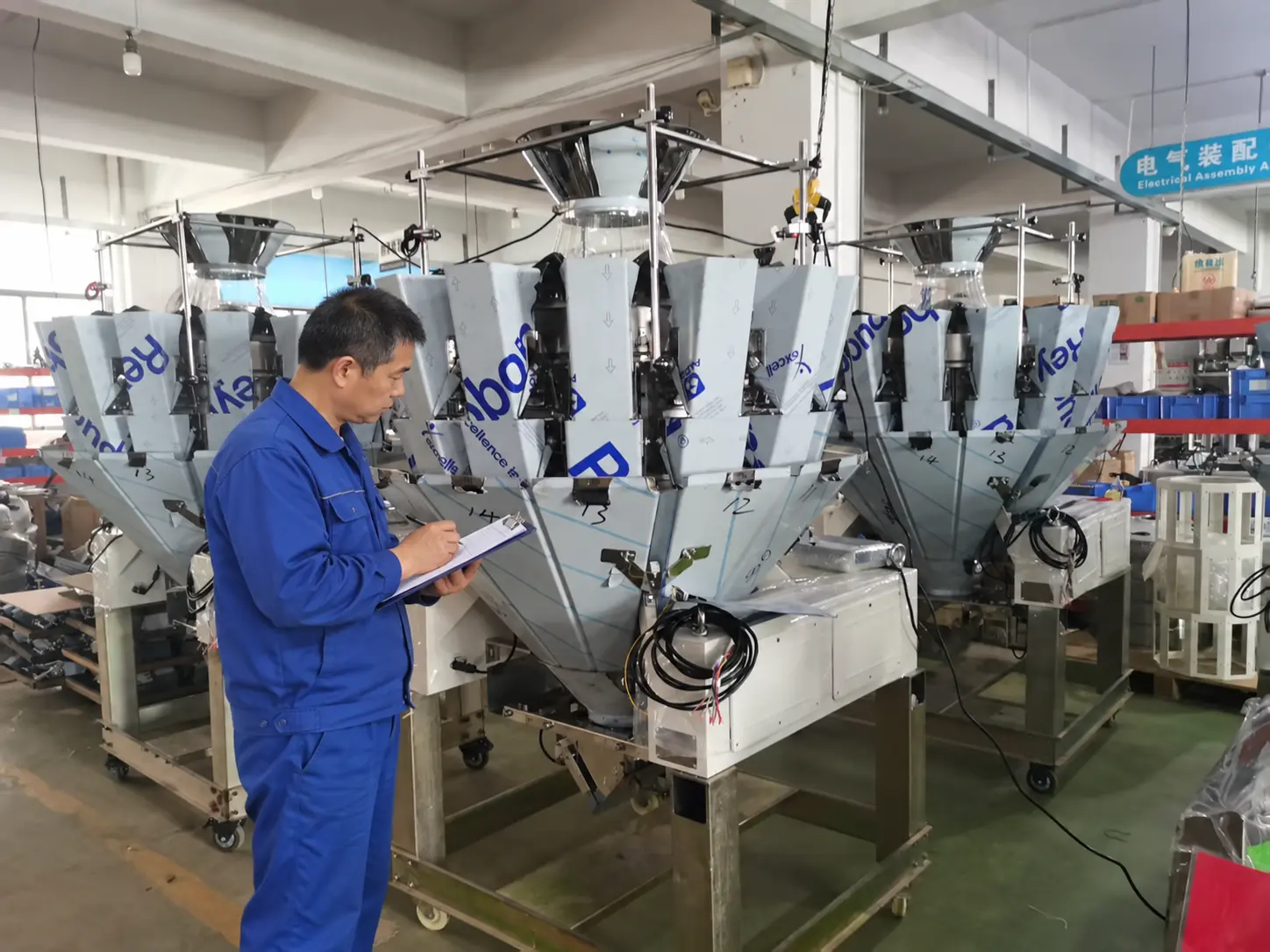 Factory Quality Inspector at Work